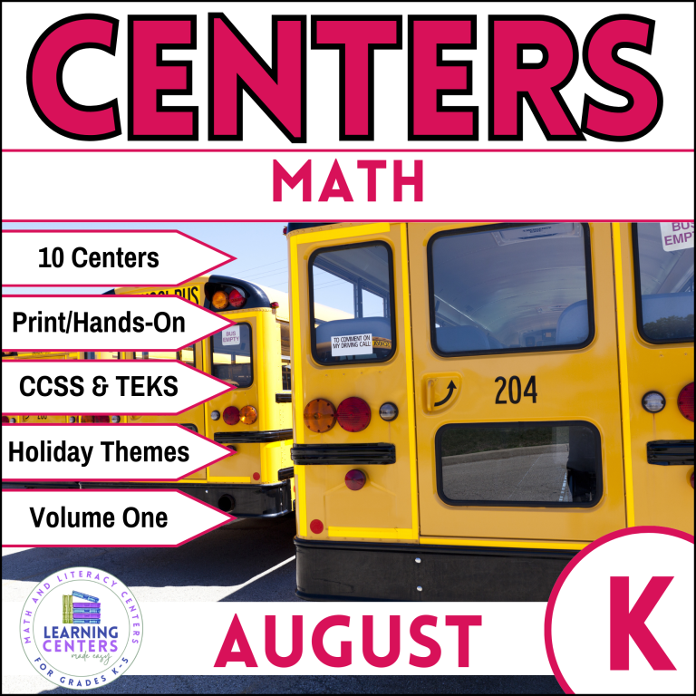 kindergarten-august-math-centers