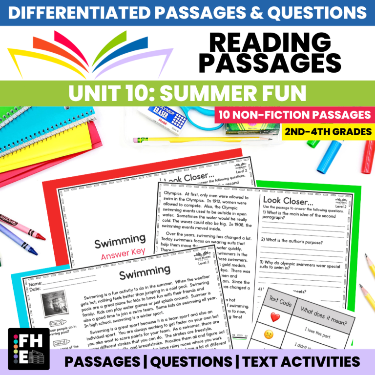 summer-fun-differentiated-reading-comprehension