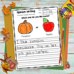 kindergarten-no-prep-november-review