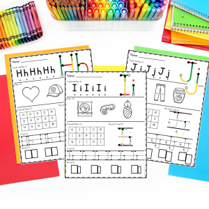letter practice worksheets