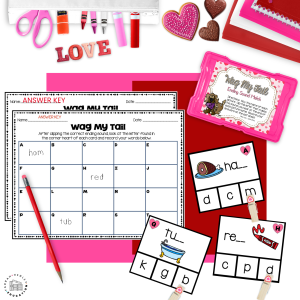 kindergarten february literacy centers