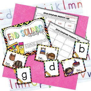 august first grade literacy centers