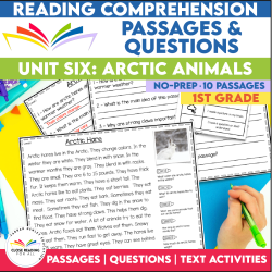 Arctic First Grade Reading Comprehension