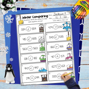 second grade no prep december review