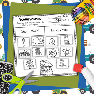 Second Grade No Prep September Review Activities