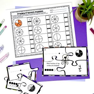 fourth grade math and literacy centers