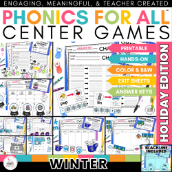 january winter phonics centers