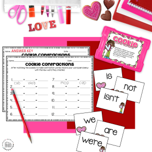 february first grade literacy centers