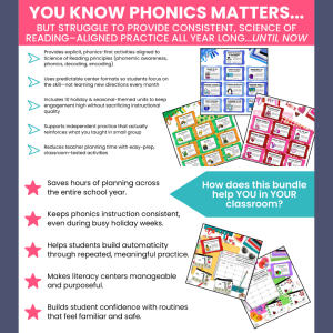 holiday phonics activities