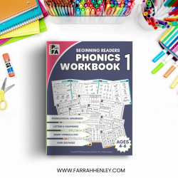 beginning readers phonics workbook