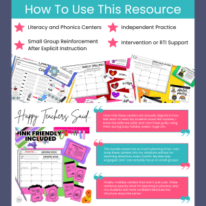 holiday phonics activities