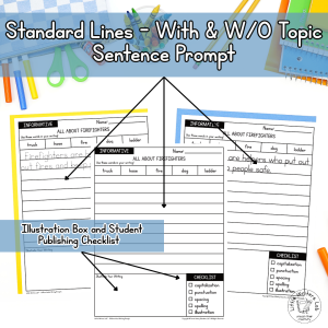 differentiated writing prompts with sentence starters