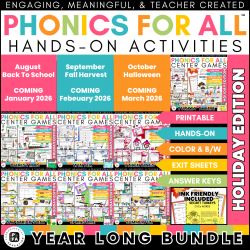 holiday phonics activities
